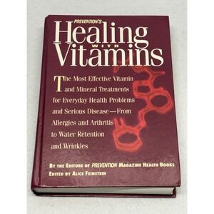Prevention Healing With Vitamins Hardcover Book Alice Feinstein 1996 0875962920
